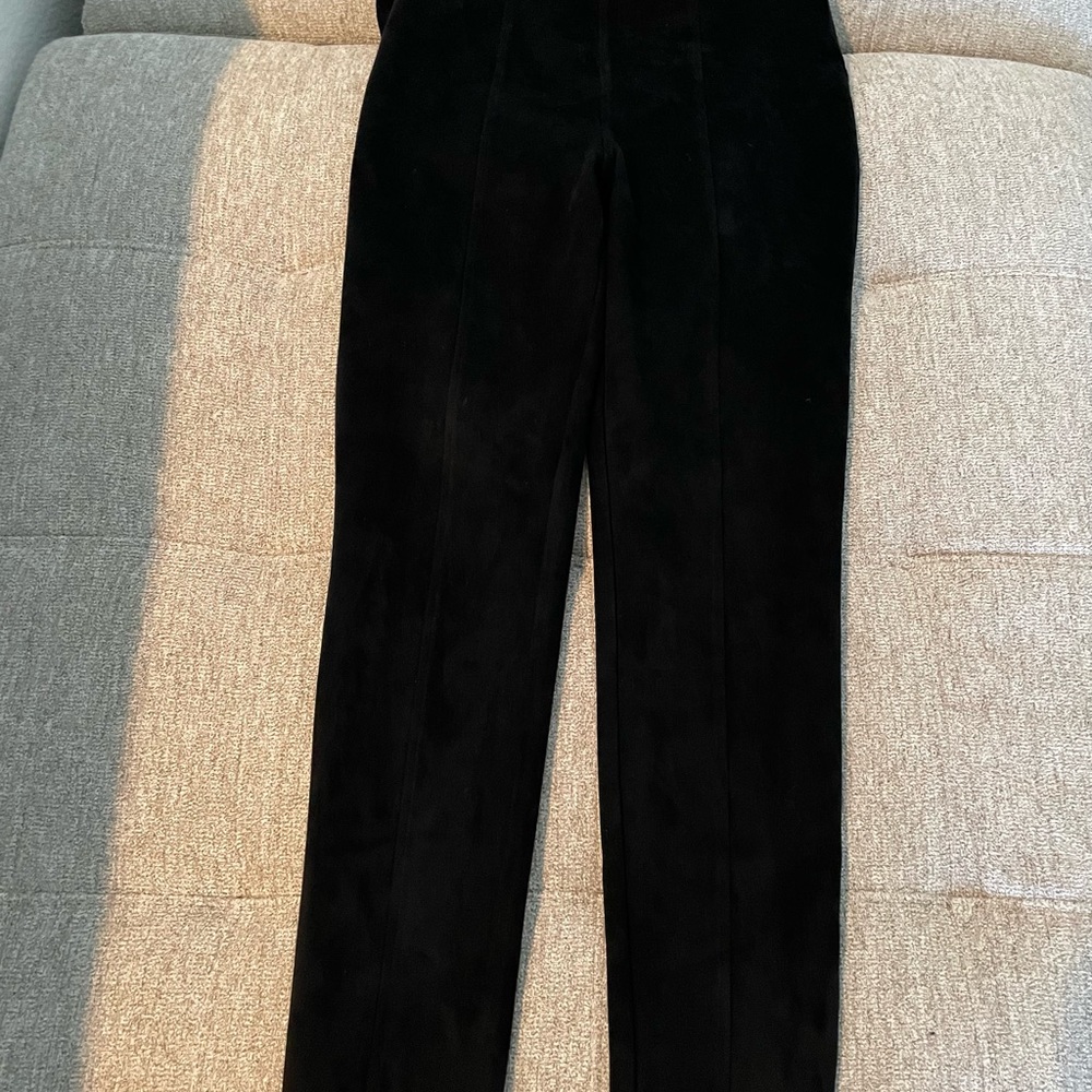 New Simply Vera Wang Suede Like Pants Size Small - image 2